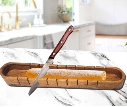 Baguette cutting board made of Wood - Image 1